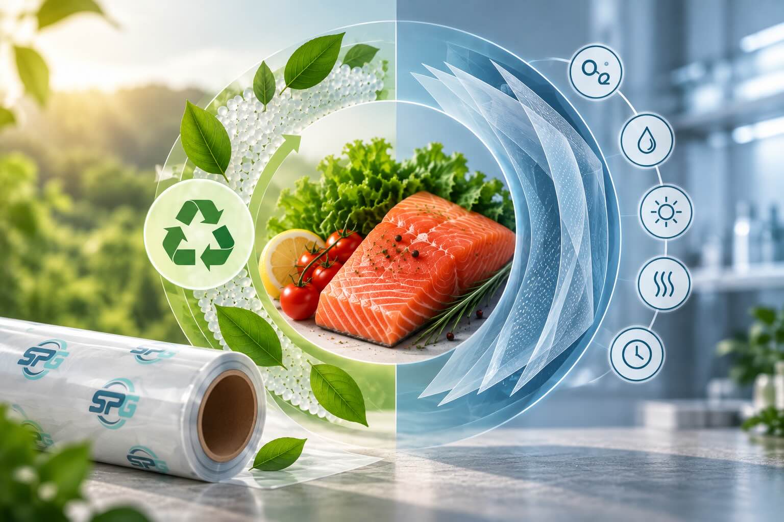 Envases sostenibles para alimentos: el equilibrio entre reciclabilidad y shelf life